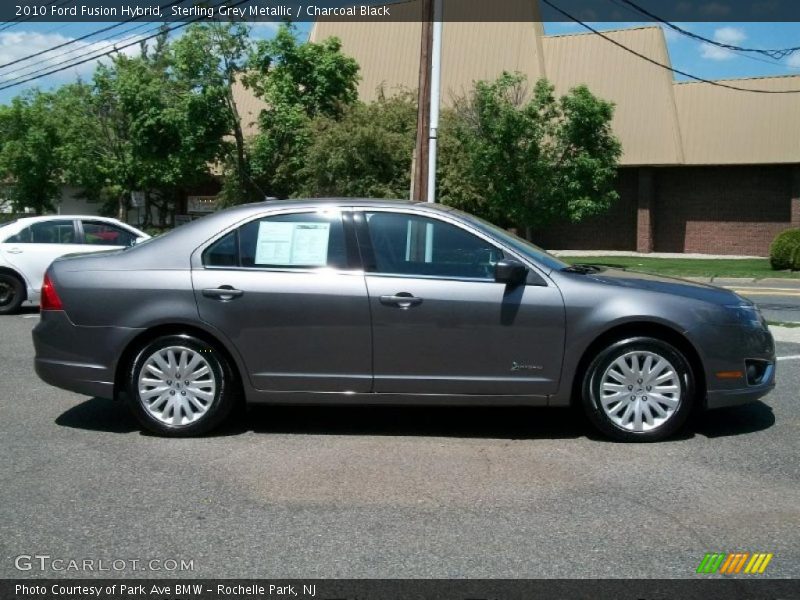 Sterling Grey Metallic / Charcoal Black 2010 Ford Fusion Hybrid