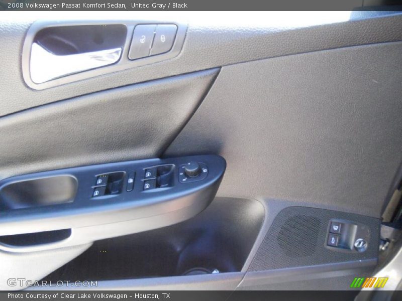 United Gray / Black 2008 Volkswagen Passat Komfort Sedan