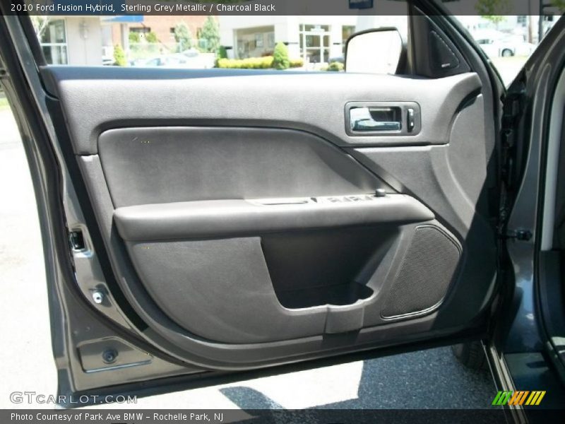 Sterling Grey Metallic / Charcoal Black 2010 Ford Fusion Hybrid