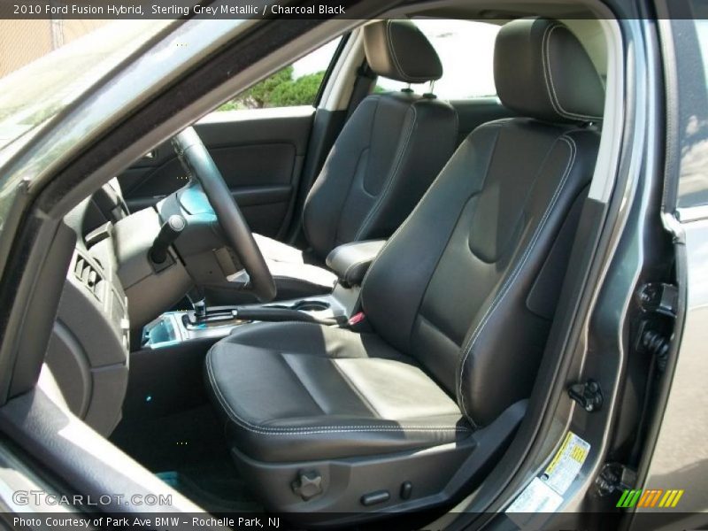 Sterling Grey Metallic / Charcoal Black 2010 Ford Fusion Hybrid