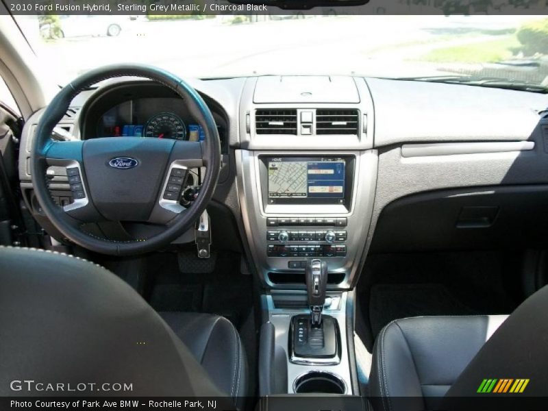 Sterling Grey Metallic / Charcoal Black 2010 Ford Fusion Hybrid