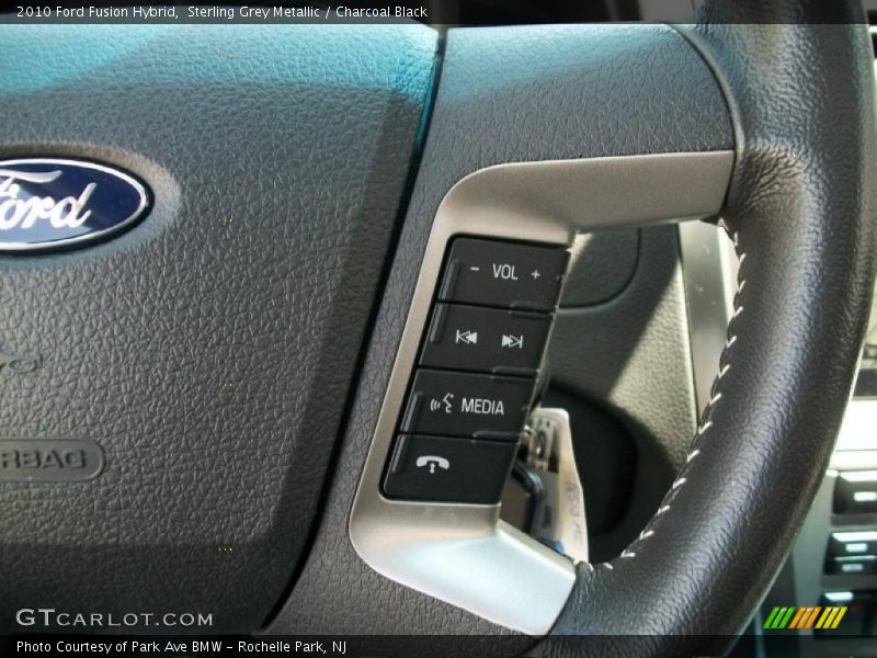 Sterling Grey Metallic / Charcoal Black 2010 Ford Fusion Hybrid