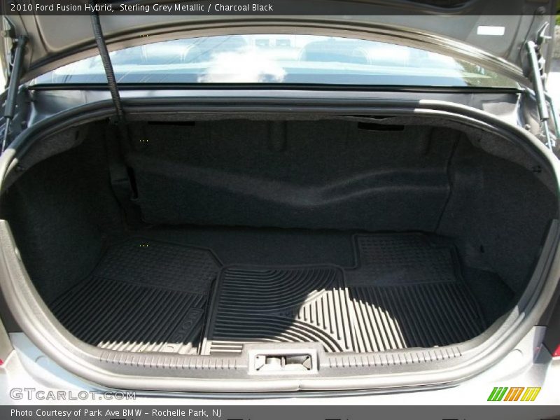 Sterling Grey Metallic / Charcoal Black 2010 Ford Fusion Hybrid