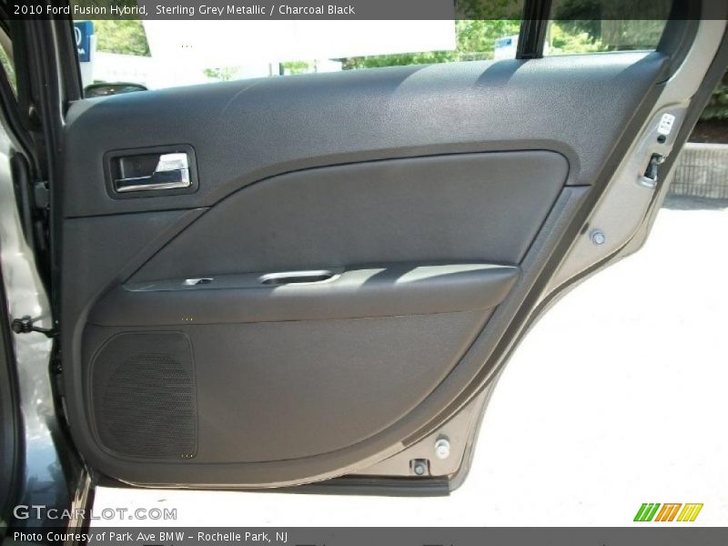 Sterling Grey Metallic / Charcoal Black 2010 Ford Fusion Hybrid