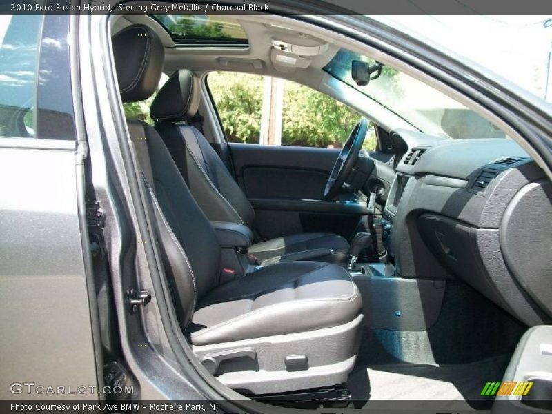 Sterling Grey Metallic / Charcoal Black 2010 Ford Fusion Hybrid