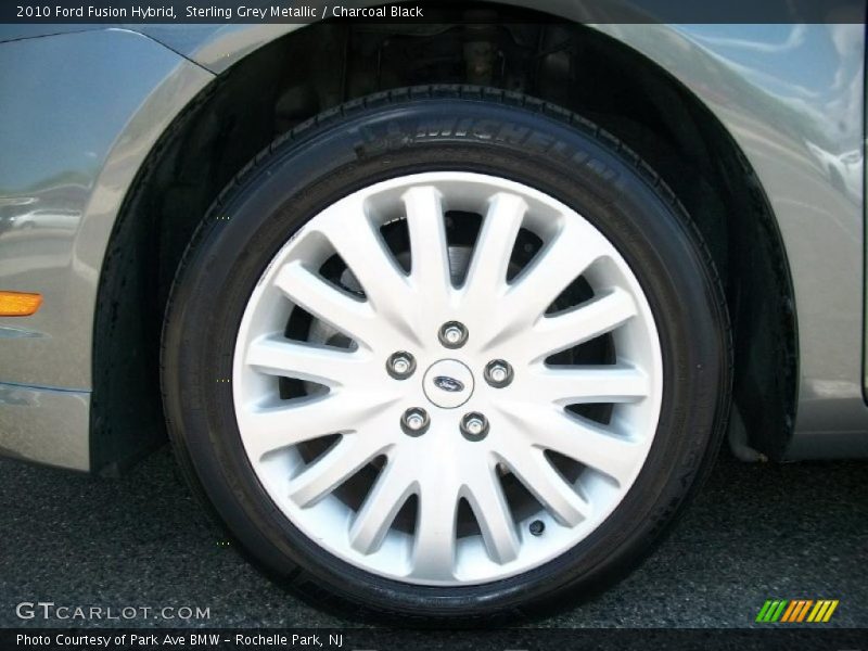 Sterling Grey Metallic / Charcoal Black 2010 Ford Fusion Hybrid