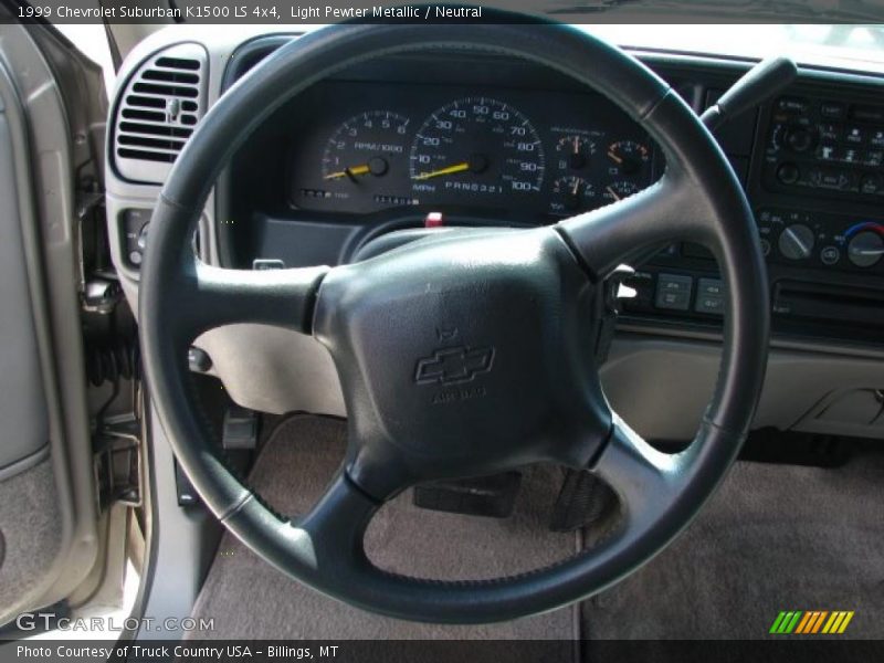  1999 Suburban K1500 LS 4x4 Steering Wheel