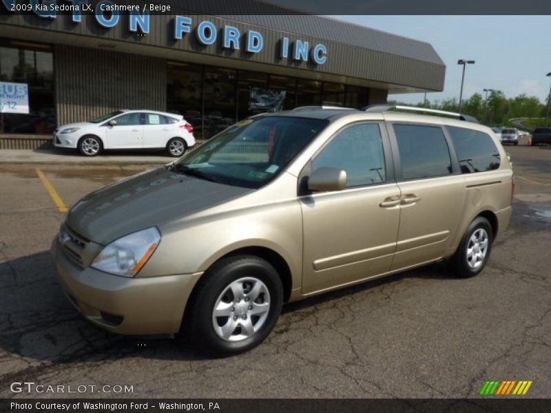 Cashmere / Beige 2009 Kia Sedona LX