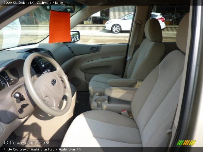 Cashmere / Beige 2009 Kia Sedona LX