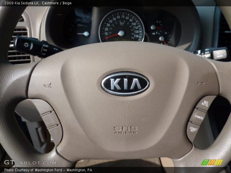 Cashmere / Beige 2009 Kia Sedona LX