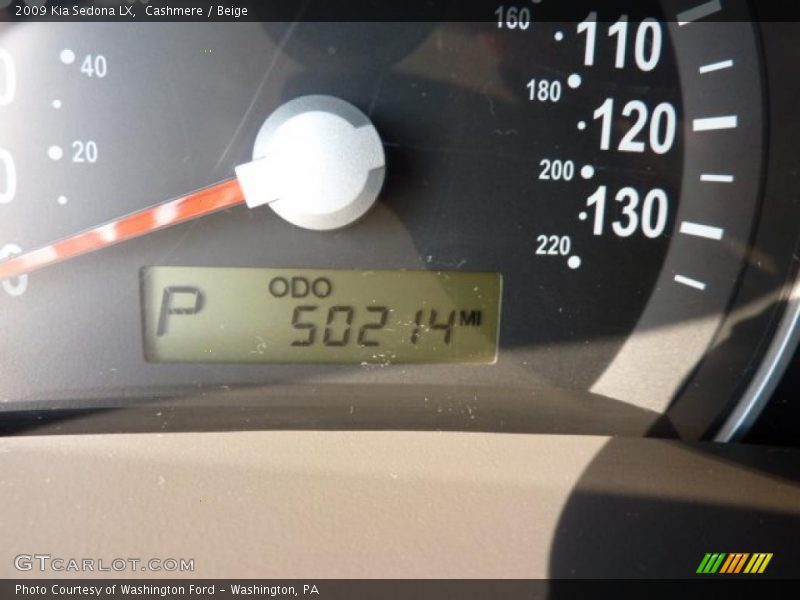 Cashmere / Beige 2009 Kia Sedona LX