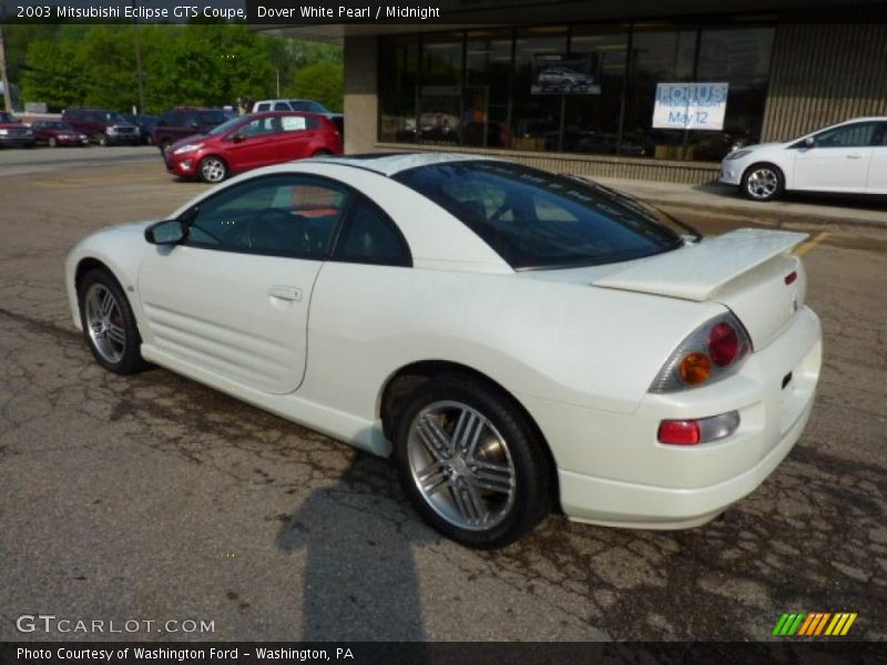 Dover White Pearl / Midnight 2003 Mitsubishi Eclipse GTS Coupe