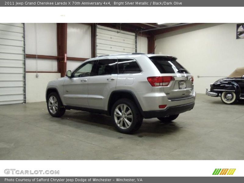 Bright Silver Metallic / Black/Dark Olive 2011 Jeep Grand Cherokee Laredo X 70th Anniversary 4x4