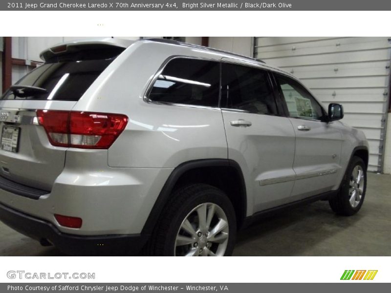 Bright Silver Metallic / Black/Dark Olive 2011 Jeep Grand Cherokee Laredo X 70th Anniversary 4x4