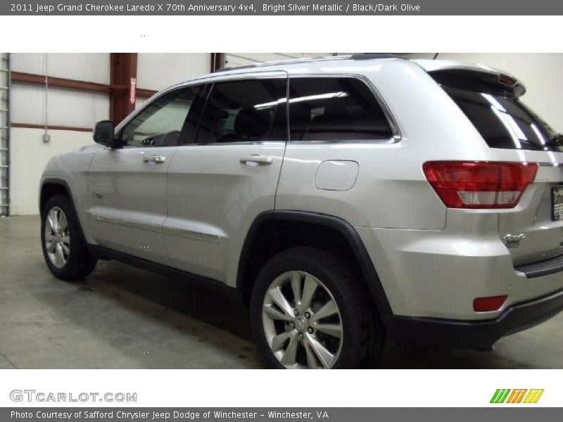 Bright Silver Metallic / Black/Dark Olive 2011 Jeep Grand Cherokee Laredo X 70th Anniversary 4x4