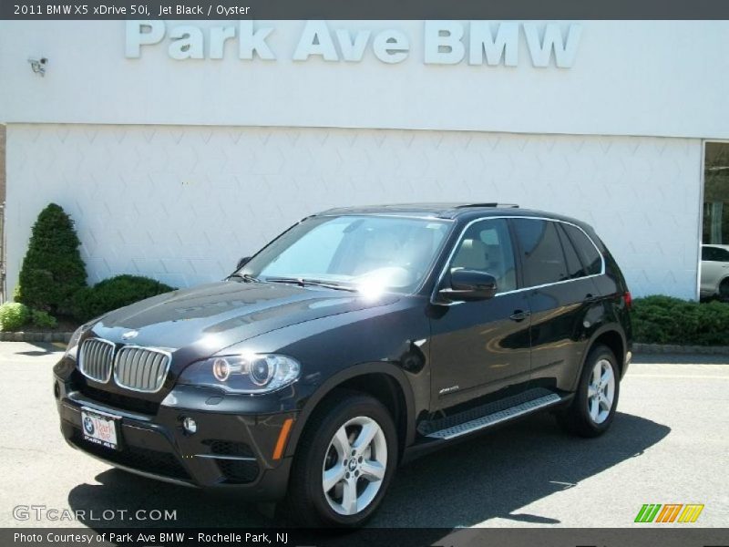 Jet Black / Oyster 2011 BMW X5 xDrive 50i