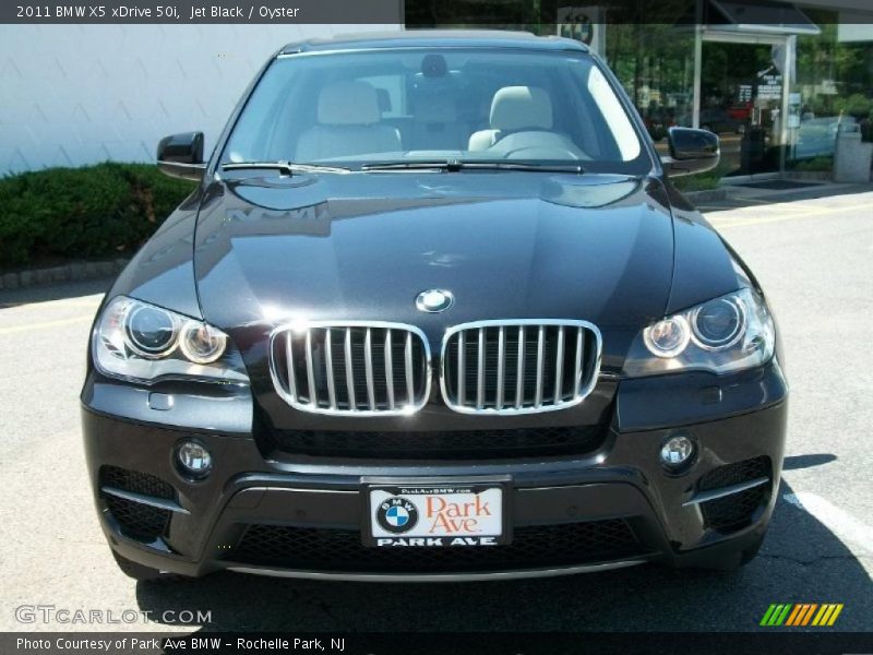 Jet Black / Oyster 2011 BMW X5 xDrive 50i