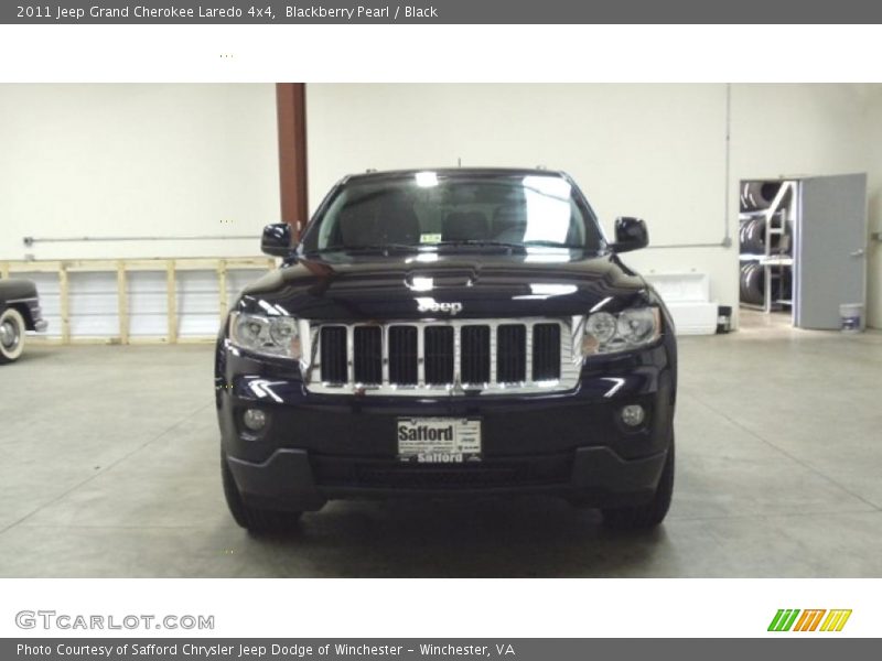 Blackberry Pearl / Black 2011 Jeep Grand Cherokee Laredo 4x4