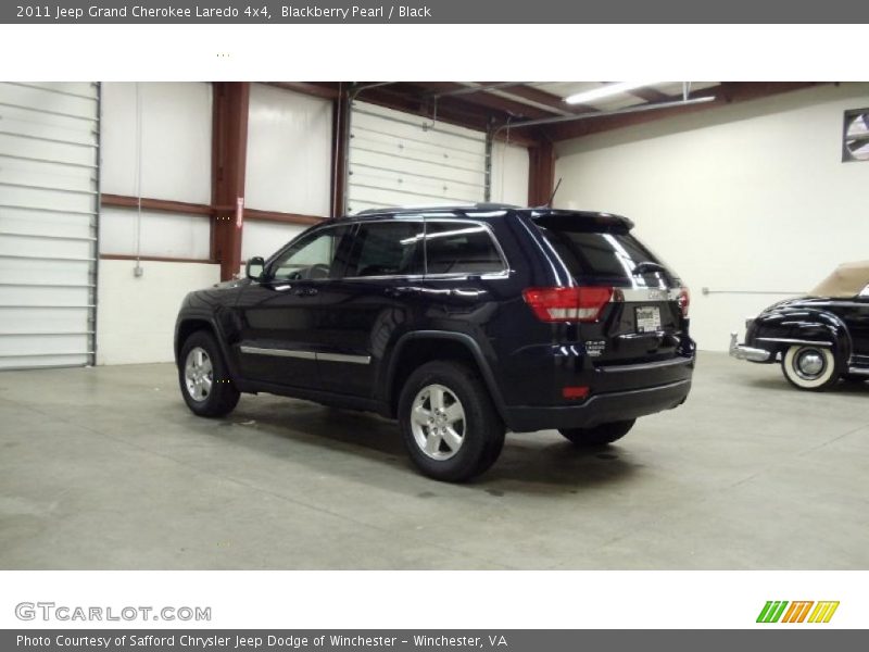 Blackberry Pearl / Black 2011 Jeep Grand Cherokee Laredo 4x4