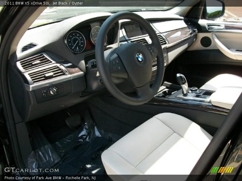 Jet Black / Oyster 2011 BMW X5 xDrive 50i