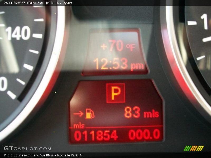 Jet Black / Oyster 2011 BMW X5 xDrive 50i