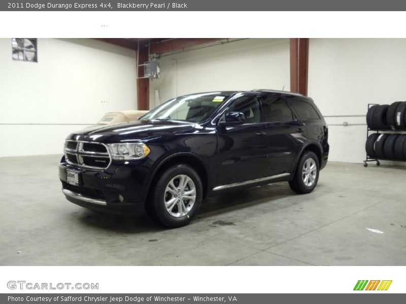 Blackberry Pearl / Black 2011 Dodge Durango Express 4x4