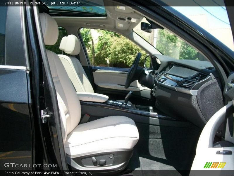 Jet Black / Oyster 2011 BMW X5 xDrive 50i