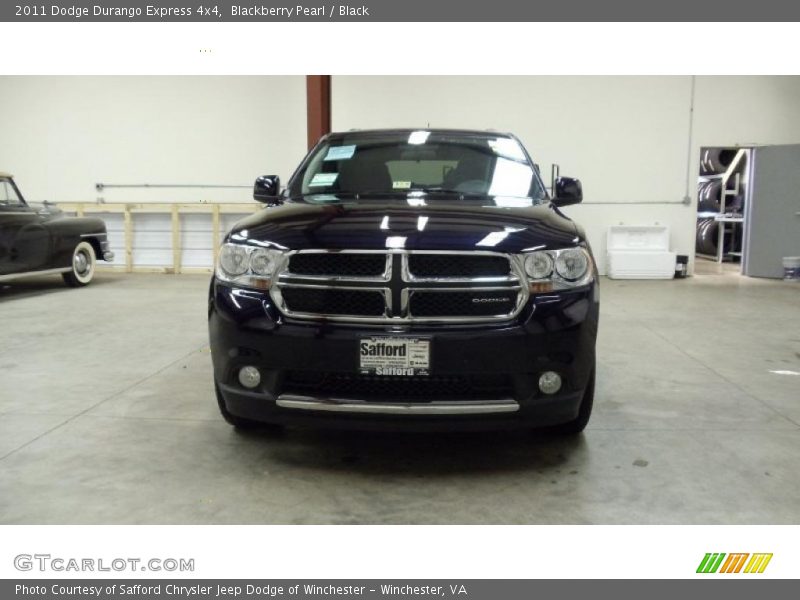 Blackberry Pearl / Black 2011 Dodge Durango Express 4x4