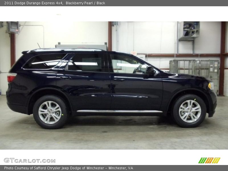 Blackberry Pearl / Black 2011 Dodge Durango Express 4x4