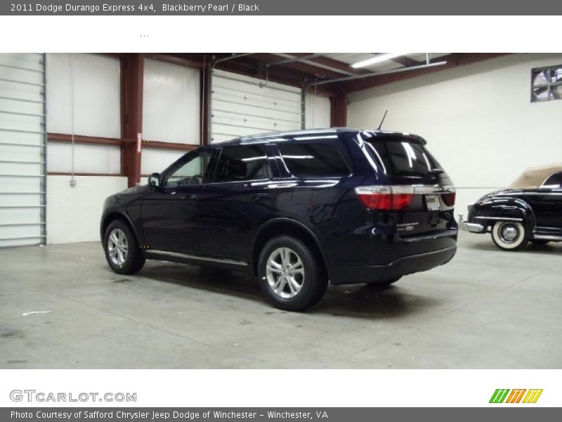 Blackberry Pearl / Black 2011 Dodge Durango Express 4x4