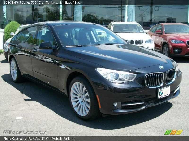 Jet Black / Black 2010 BMW 5 Series 535i Gran Turismo