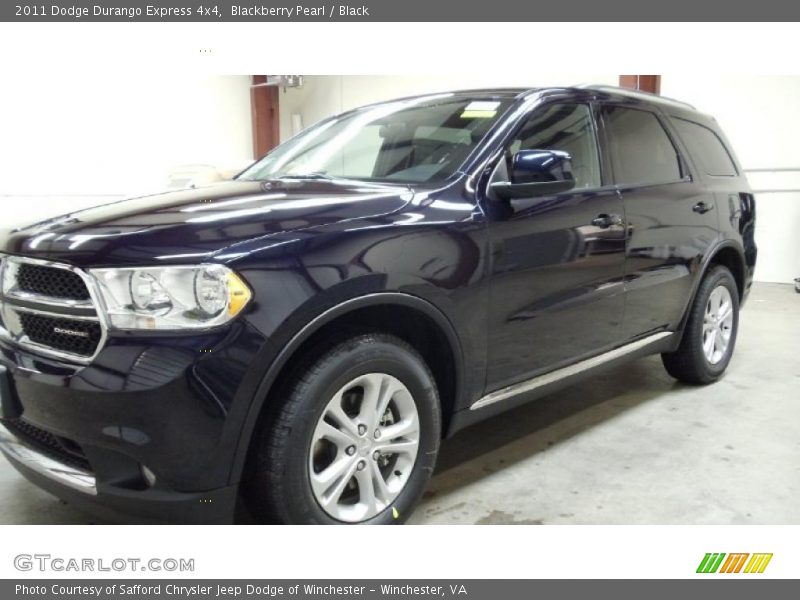Blackberry Pearl / Black 2011 Dodge Durango Express 4x4