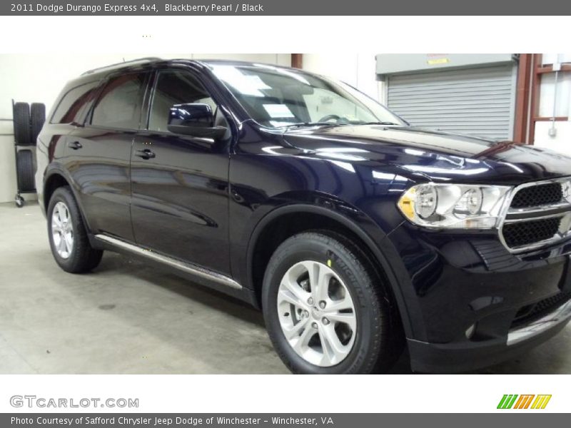 Blackberry Pearl / Black 2011 Dodge Durango Express 4x4