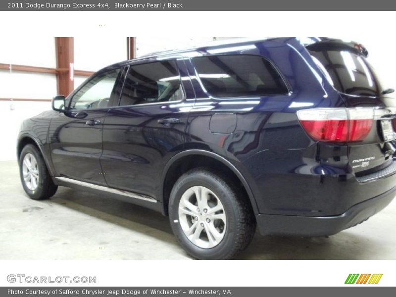 Blackberry Pearl / Black 2011 Dodge Durango Express 4x4