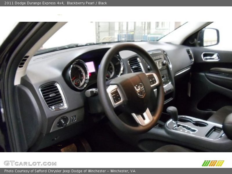 Blackberry Pearl / Black 2011 Dodge Durango Express 4x4