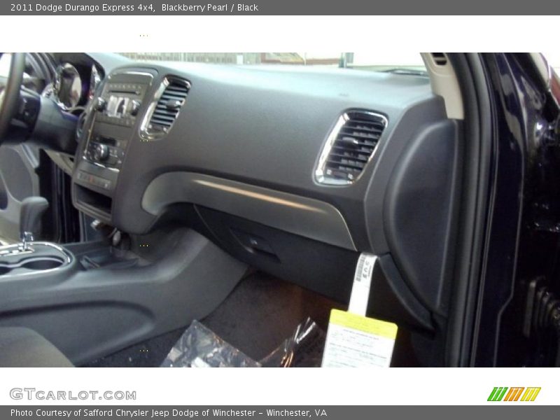 Blackberry Pearl / Black 2011 Dodge Durango Express 4x4