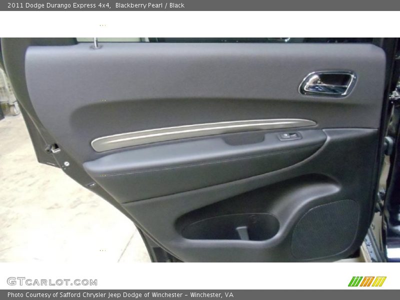 Blackberry Pearl / Black 2011 Dodge Durango Express 4x4