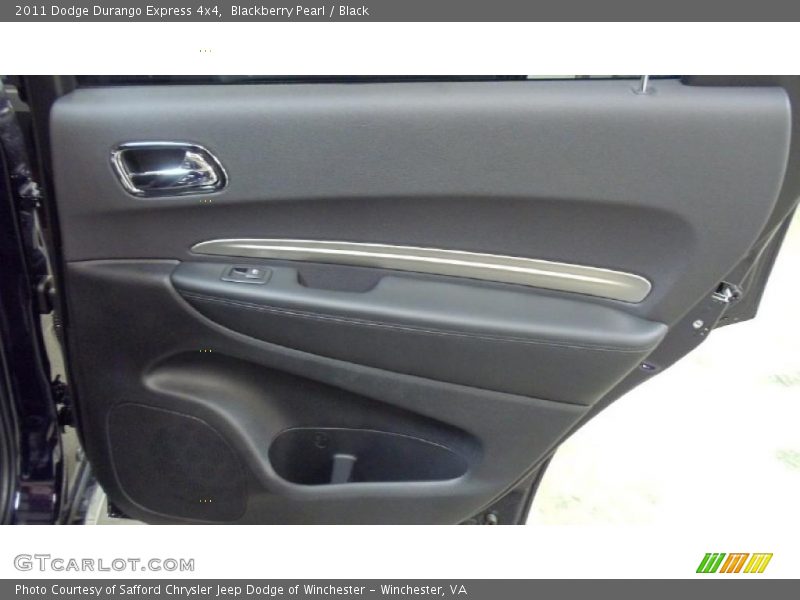 Blackberry Pearl / Black 2011 Dodge Durango Express 4x4