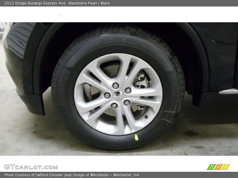 Blackberry Pearl / Black 2011 Dodge Durango Express 4x4