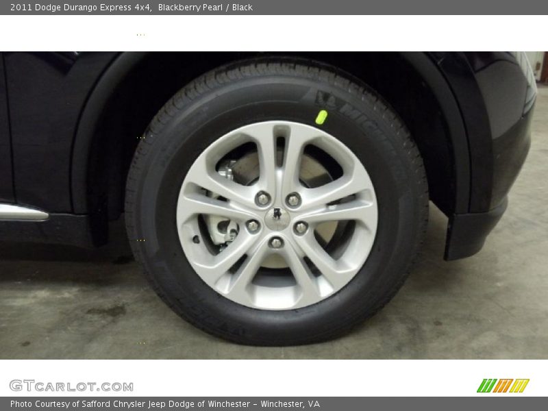 Blackberry Pearl / Black 2011 Dodge Durango Express 4x4