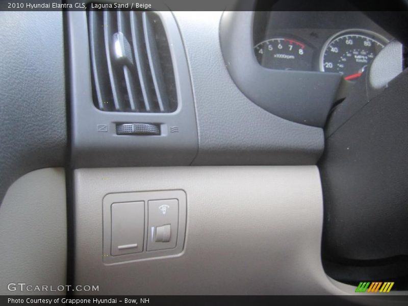 Laguna Sand / Beige 2010 Hyundai Elantra GLS