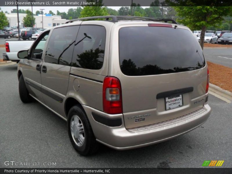Sandrift Metallic / Neutral 1999 Chevrolet Venture LS