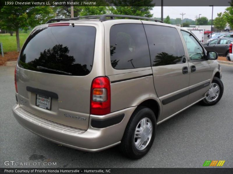 Sandrift Metallic / Neutral 1999 Chevrolet Venture LS