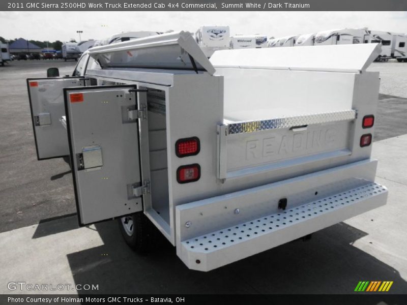  2011 Sierra 2500HD Work Truck Extended Cab 4x4 Commercial Summit White