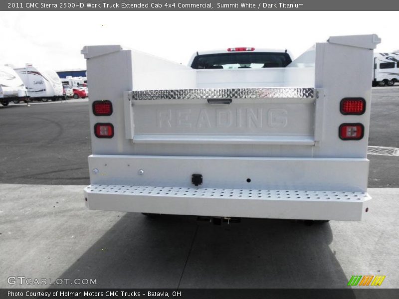 Summit White / Dark Titanium 2011 GMC Sierra 2500HD Work Truck Extended Cab 4x4 Commercial