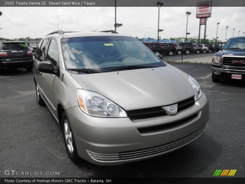 Desert Sand Mica / Taupe 2005 Toyota Sienna LE