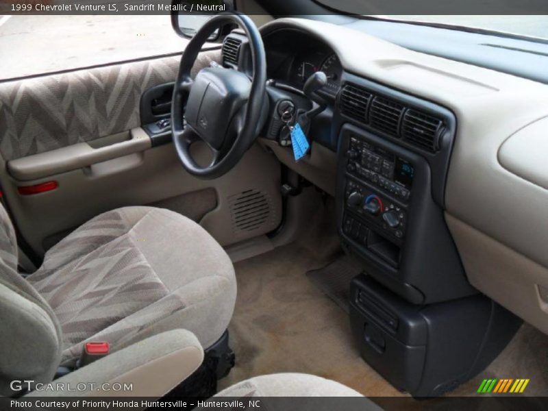 Sandrift Metallic / Neutral 1999 Chevrolet Venture LS