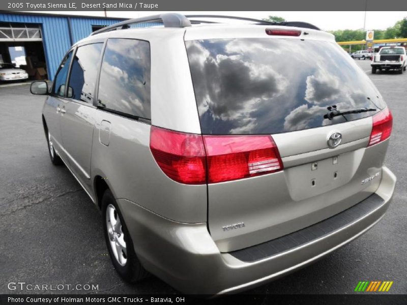Desert Sand Mica / Taupe 2005 Toyota Sienna LE