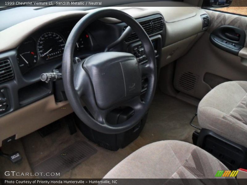 Sandrift Metallic / Neutral 1999 Chevrolet Venture LS
