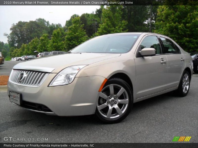 Smokestone Metallic / Dark Charcoal/Medium Light Stone 2010 Mercury Milan I4 Premier
